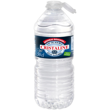 Eau Cristaline – Bouteille de 0.5 litre